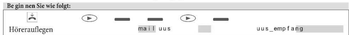 Teldat CS410-U - Empfang für Textnachrichten einstellen (nur UUS1) - 1