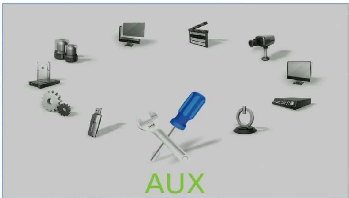D-LINK DNR-2060-08P - Aux Menu - 1