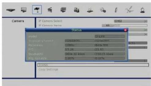 Camera IP Camera Select IP Camera Name Status Model: (0.1K) Spectral Quality $3648001 (0.0440000) Precision (0.05%) (0.04%) PS 8.5 Hz (21.42) Bandwidth $604.12 kbps (150.03 kbps) PS coverage 0.00% (0.00%) Status Copy Settings