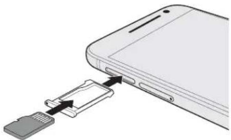 Brightpoint A9 - Einsetzen der microSD-Karte - 2