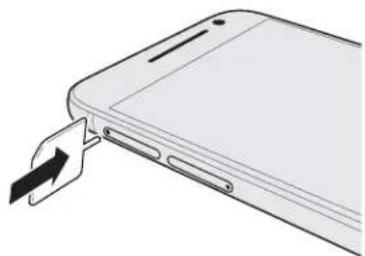 Brightpoint A9 - Einsetzen der microSD-Karte - 1