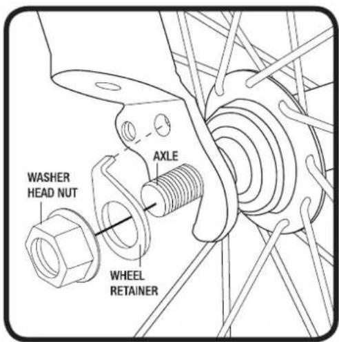 Kent Cupcake - FRONT WHEEL - 1