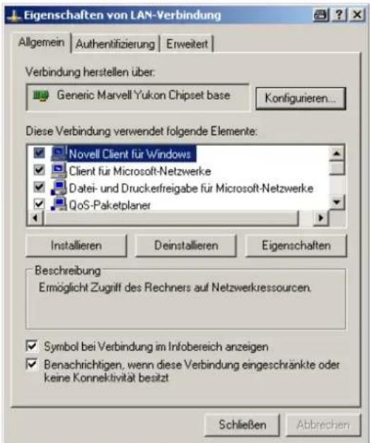 Wantec 5400 - IP –Adresse und Adressbereich vom PC/Laptop vorübergehend ändern. (Beispiele anhand Windows XP) - 13