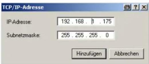 Wantec 5400 - IP –Adresse und Adressbereich vom PC/Laptop vorübergehend ändern. (Beispiele anhand Windows XP) - 4