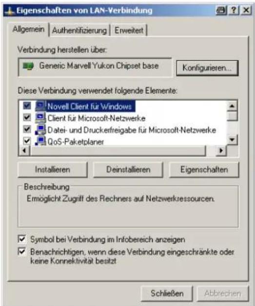Wantec 5400 - IP –Adresse und Adressbereich vom PC/Laptop vorübergehend ändern. (Beispiele anhand Windows XP) - 9