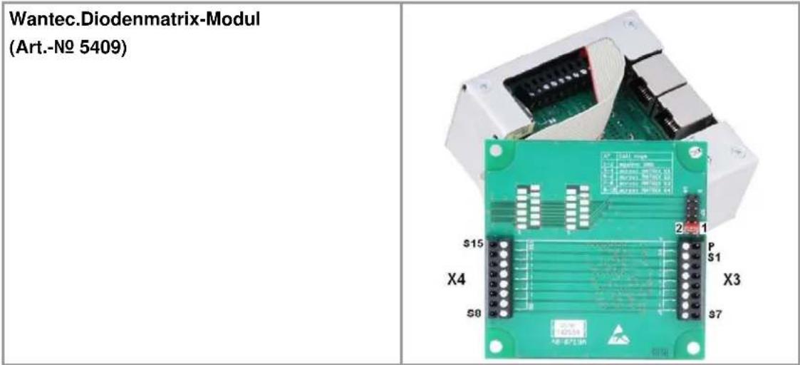 Wantec 5400 - Anschlussbeschreibung - 2