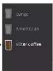K-fee Lattensia+ - Preparing beverages – Example 2: Filter coffee (variable reference quantity) - 8