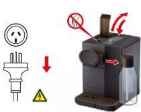K-fee Lattensia+ - Cleaning the milk system (liquid cleaner) Cleaning the coffee system (cleaning capsule) - 13