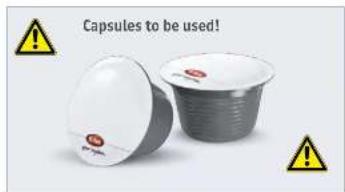 K-fee Lattensia+ - Use of beverage capsules: - 1