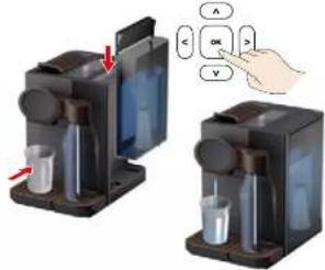 K-fee Lattensia+ - Replacing the water filterOptional: Inserting the water filter (sold separately) - 4