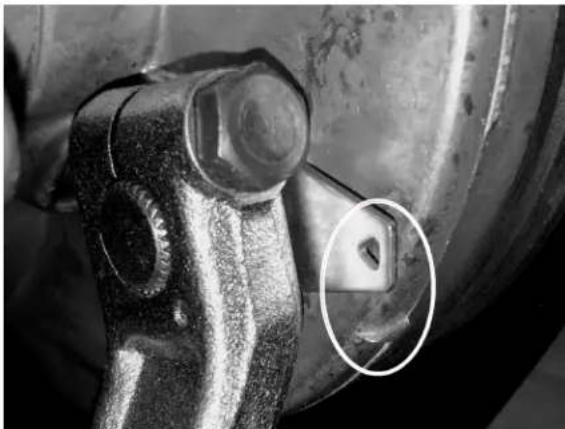 Genuine Roughhouse 50 - Rear Brake Wear - 1