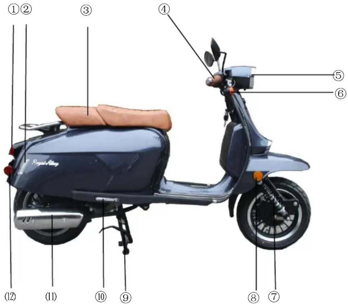 Royal Alloy Grand Prix 150 - Scooter Components - 1