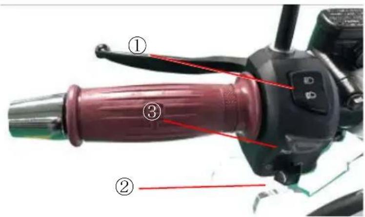 Royal Alloy Grand Prix 150 - Handlebar Switches - 1