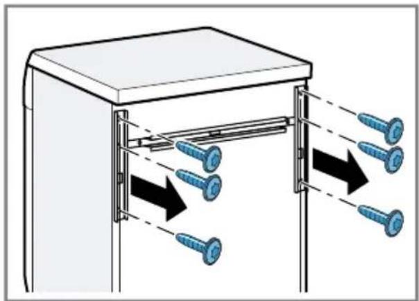 BOSCH Serie 8 WAXH2L41CH - Transportstreben entfernen - 1