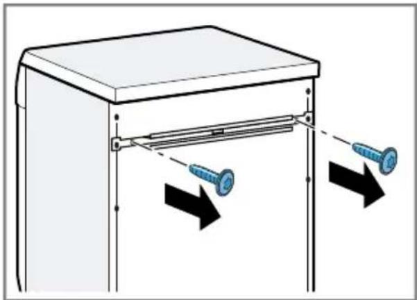 BOSCH Serie 8 WAXH2L41CH - Transportstreben entfernen - 3