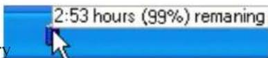 ASUS F3F - Checking Battery Power - 1