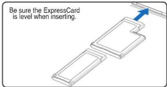 ASUS F3F - Inserting an ExpressCard - 1