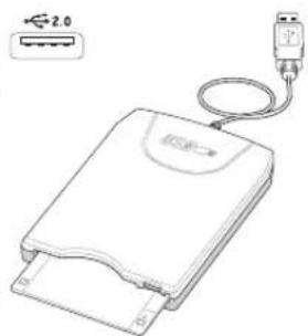 ASUS F3F - USB Floppy Disk Drive - 1