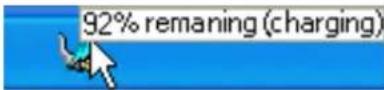 ASUS F3F - Checking Battery Power - 2