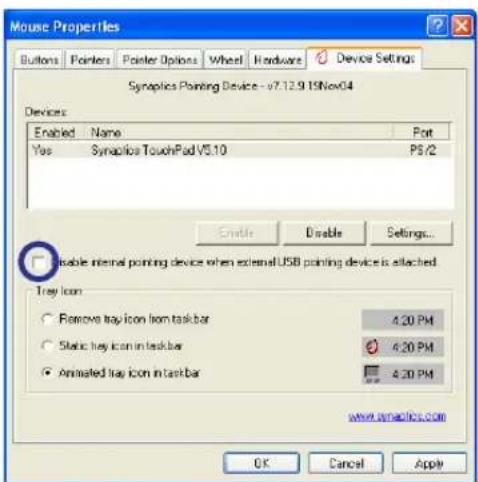 ASUS F3F - Automatic Touchpad Disabling (on selected models) - 1