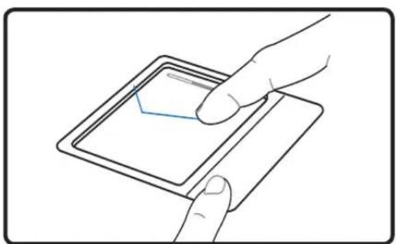 ASUS F3F - Touchpad Usage Illustrations - 5