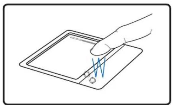 ASUS F3F - Touchpad Usage Illustrations - 3