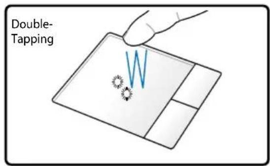 ASUS B53S - Touchpad Usage Illustrations - 4