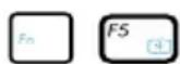 ASUS B53S - Colored Hot Keys (on selected models) - 5