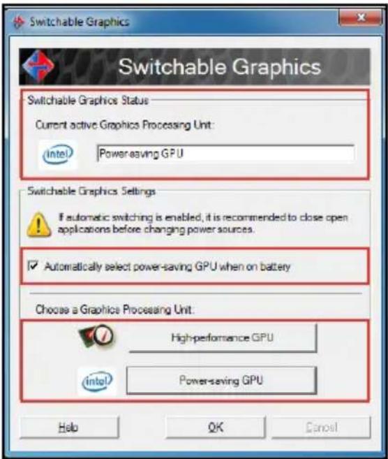 ASUS B53S - To select a GPU mode - 2