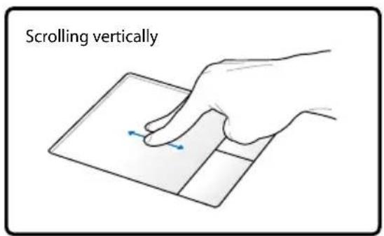 ASUS B53S - Touchpad Usage Illustrations - 7