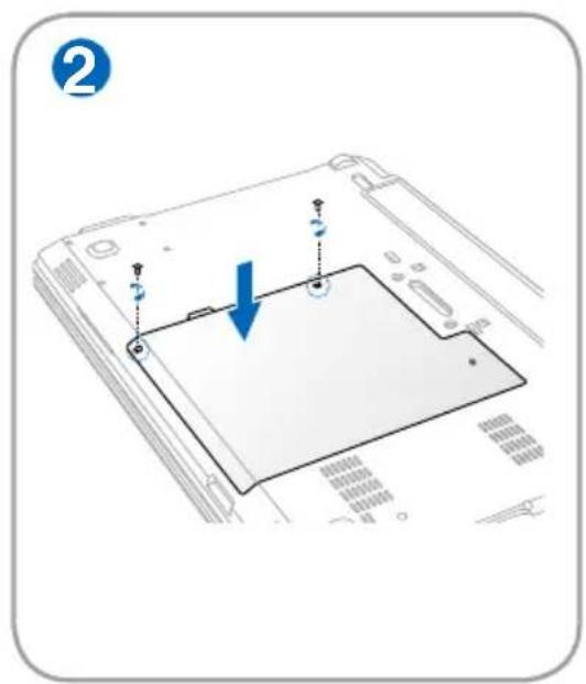 ASUS B53S - Installing the hard disk drives - 2