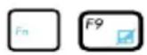 ASUS B53S - Colored Hot Keys (on selected models) - 9