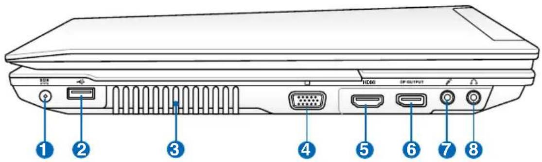 ASUS B53S - Left Side - 1