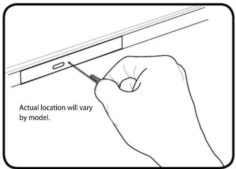 ASUS B53S - Emergency eject - 2