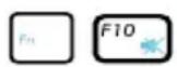 ASUS B53S - Crossed-out Touchpad (F9) (on selected models): - 1
