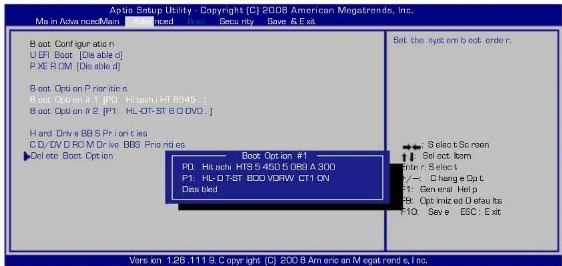 ASUS B53S - Boot Device - 2