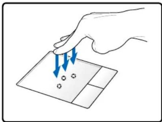 ASUS B53S - Touchpad Usage Illustrations - 10