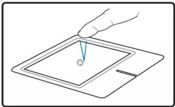 ASUS W5F - Touchpad Usage Illustrations - 2