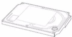 ASUS W5F - Hard Disk Drive Compartment - 1