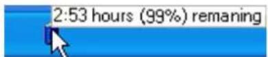 ASUS W5F - √ Checking Battery Power - 1