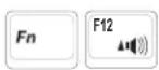ASUS W5F - Speaker Down Icon (F11): - 1