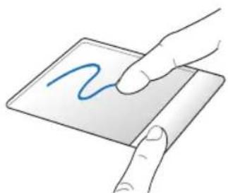 ASUS N53JF - Using the Touchpad - 1