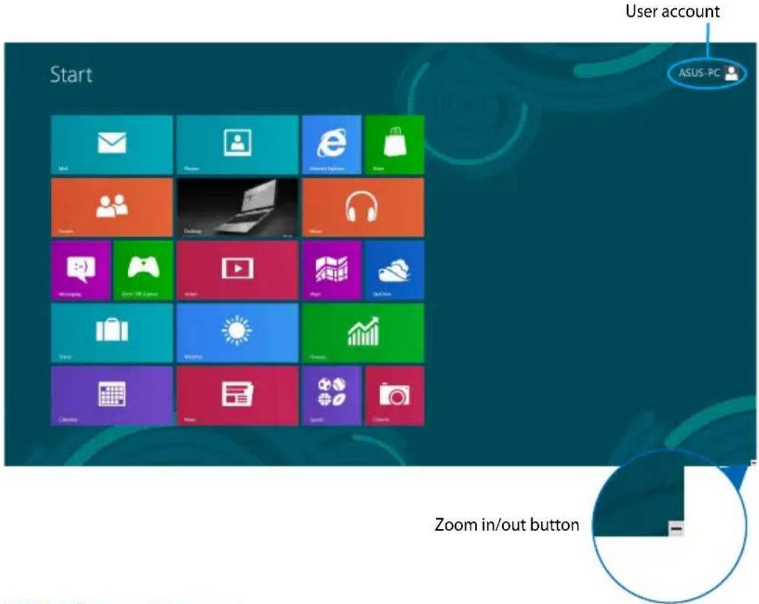 ASUS G750JS - Start screen - 1