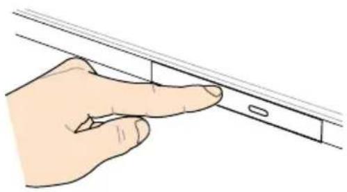 ASUS G750JS - Inserting an optical disc - 4