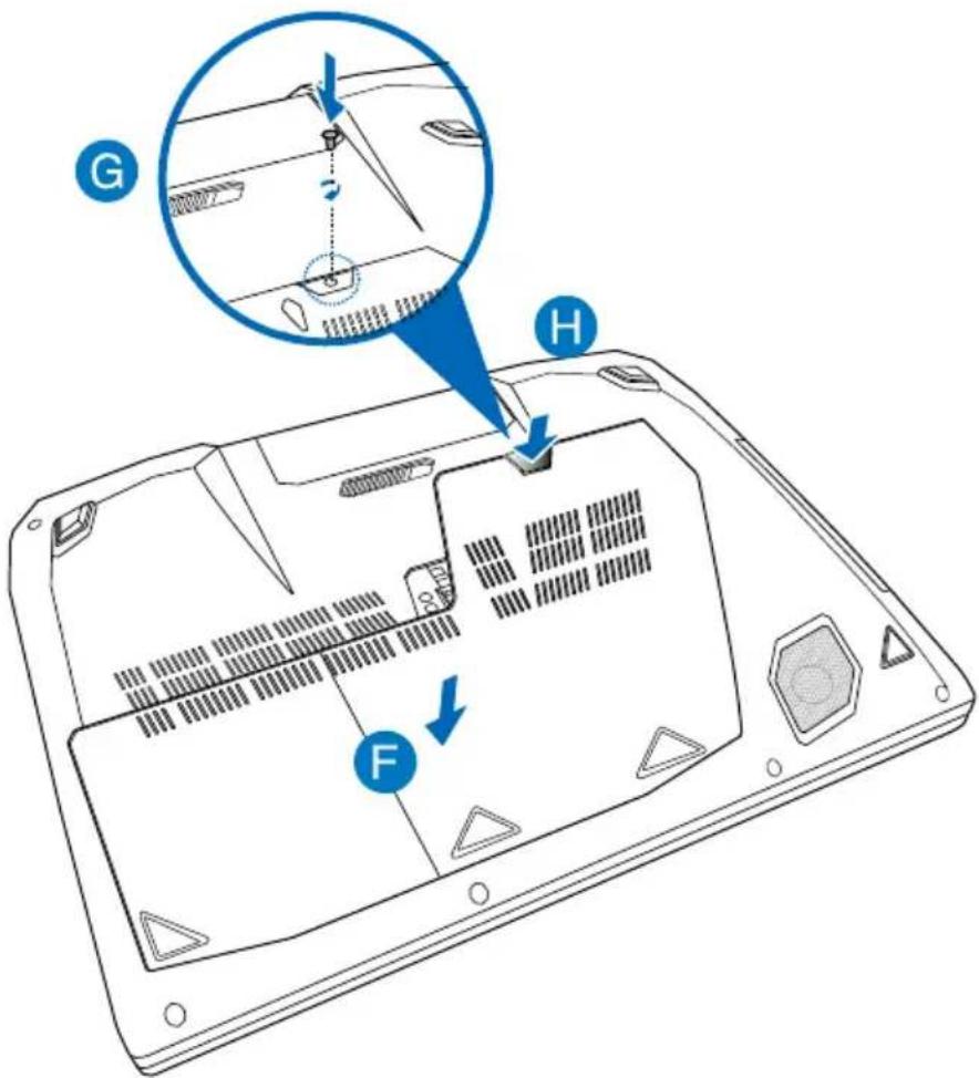 ASUS G750JS - Installing a Random Access Memory (RAM) module - 3