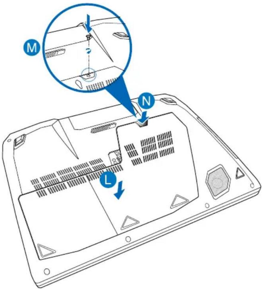 ASUS G750JS - Replacing the Hard Disk Drive (HDD) - 6