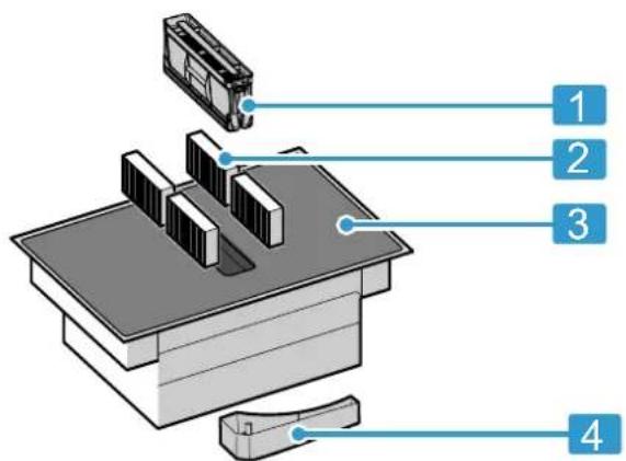 SIEMENS iQ300 EH811BG70 - Zu reinigende oder auszutauschende Komponenten - 1