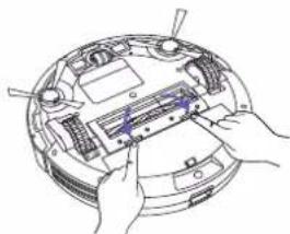 Coredy R580 - Cleaning Robot's Rolling Brush - 5