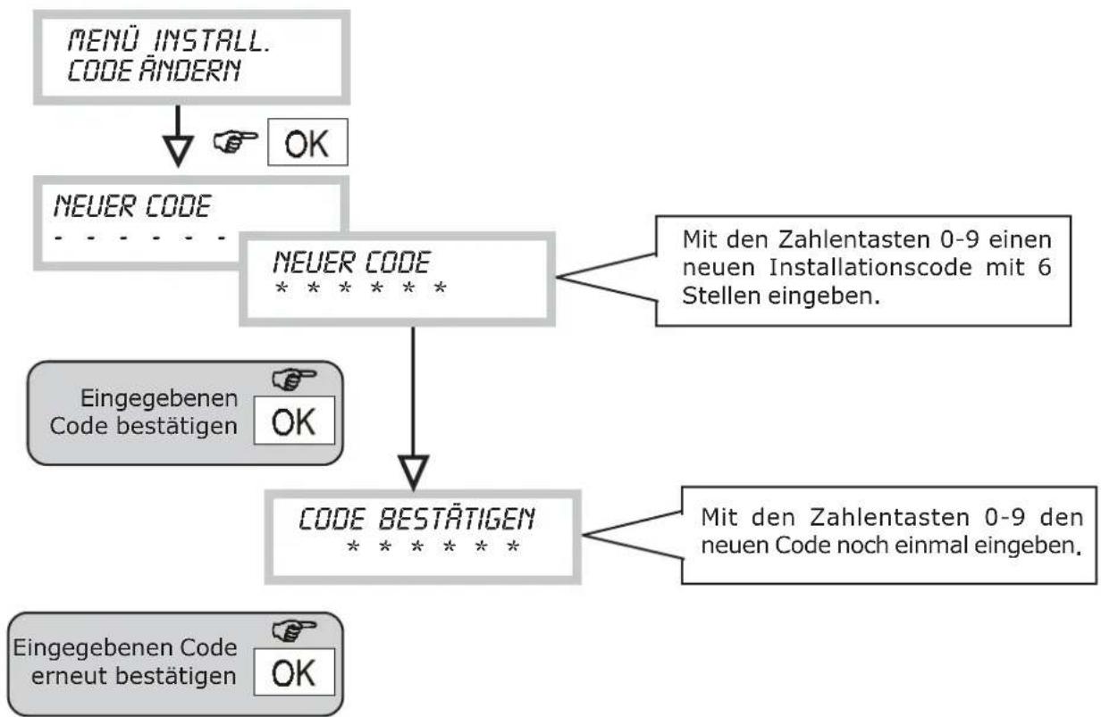 GROTHE CT10-M - MENÜ ÄNDERN DES INSTALLATIONSCODES - 1