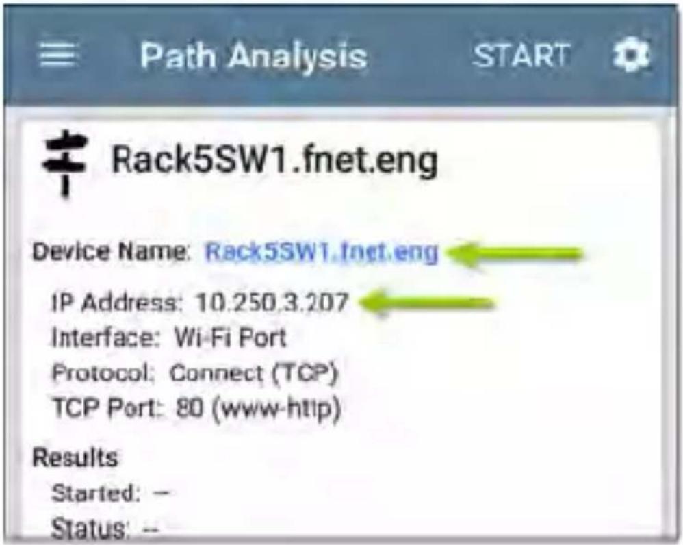 NetAlly LinkRunner 10G - Auto-Populating Device Addresses - 3